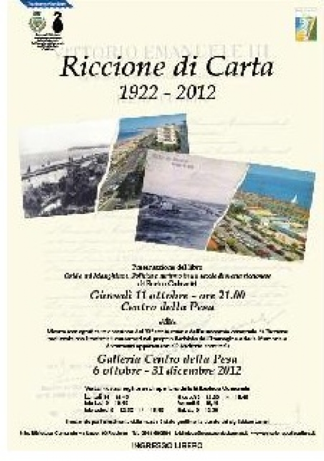 Mostra Riccione Di Carta 2012