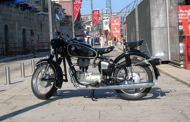 Moto d'epoca a Misano