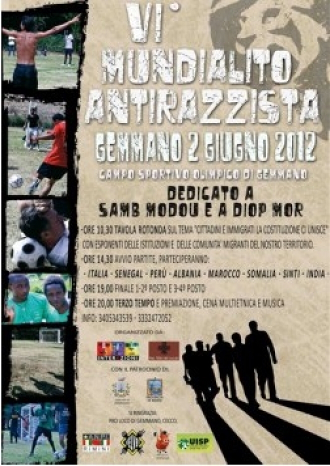 Mundialito Antirazzista 2012 Gemmano