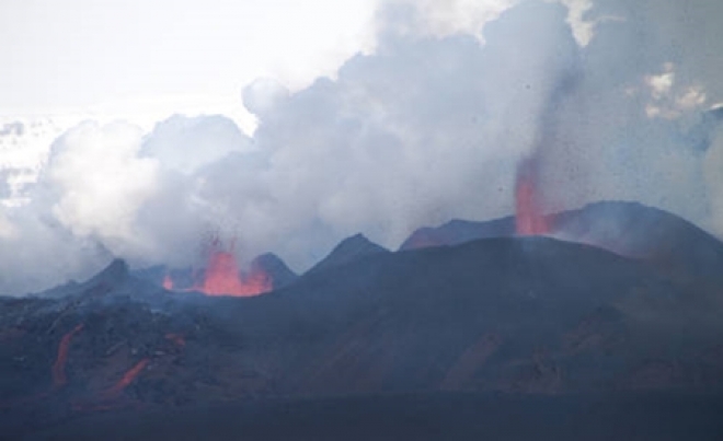 Nube Vulcano Islandese