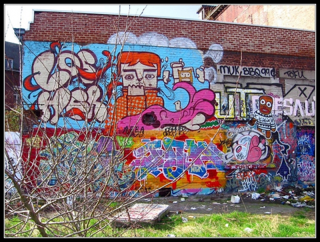 Piano anti graffiti a Bologna