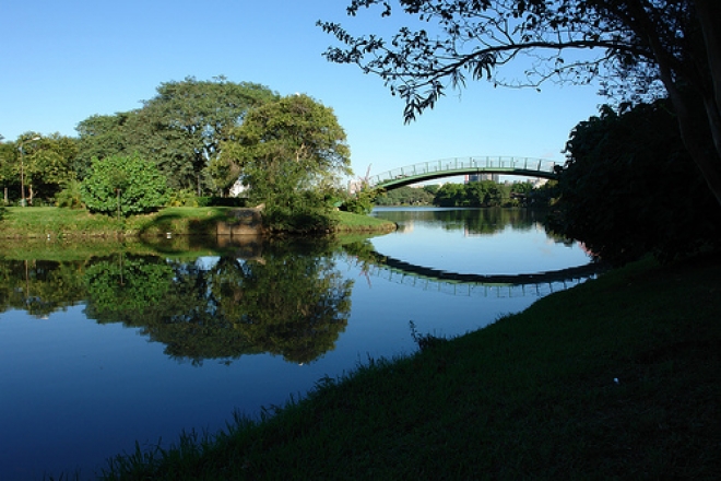 Quarto un lago in festa