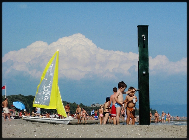 Riccione spiaggia ideale per i bimbi