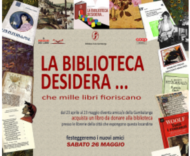 biblioteca gambalunga 1000 libri