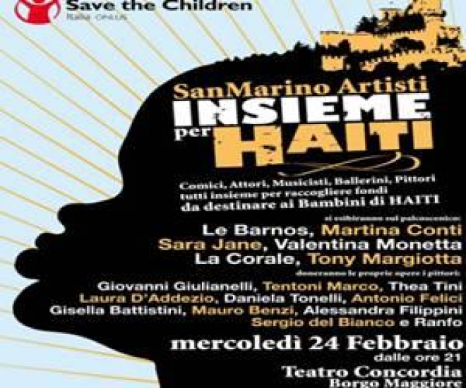 San Marino Artisti Insieme Per Haiti