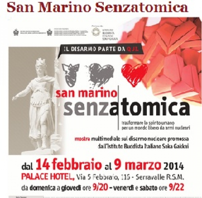 Senzatomica Mostra San Marino