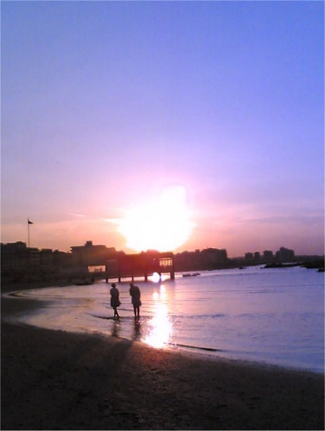 Spiaggia Cattolica preparazione Pasqua