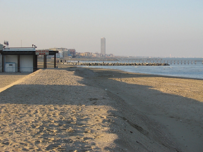 Spiaggia Mareggiate Cesenatico