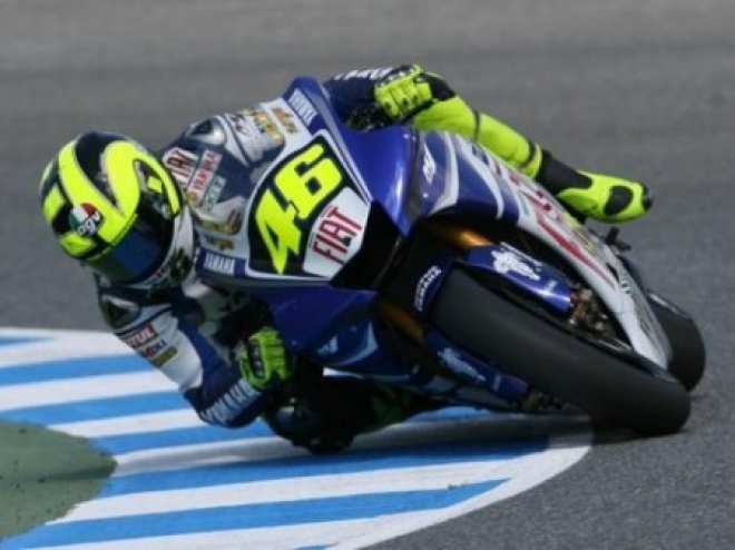 Valenttino Rossi Alla Ricerca Del Podio Gran Premio San Marino