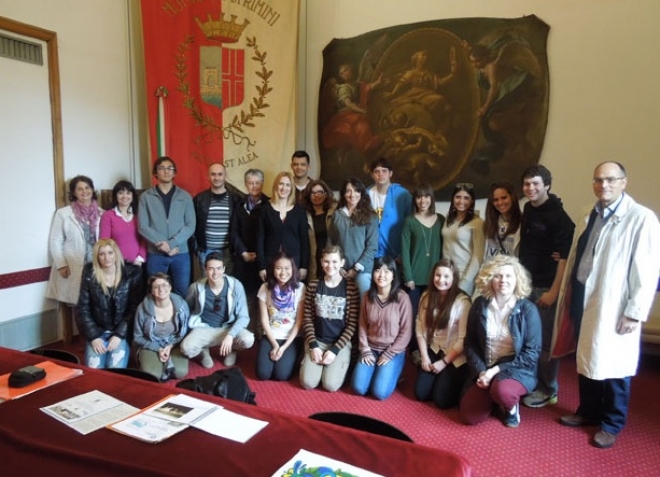 Vicesindaco Rimini Incontra Studenti Stranieri